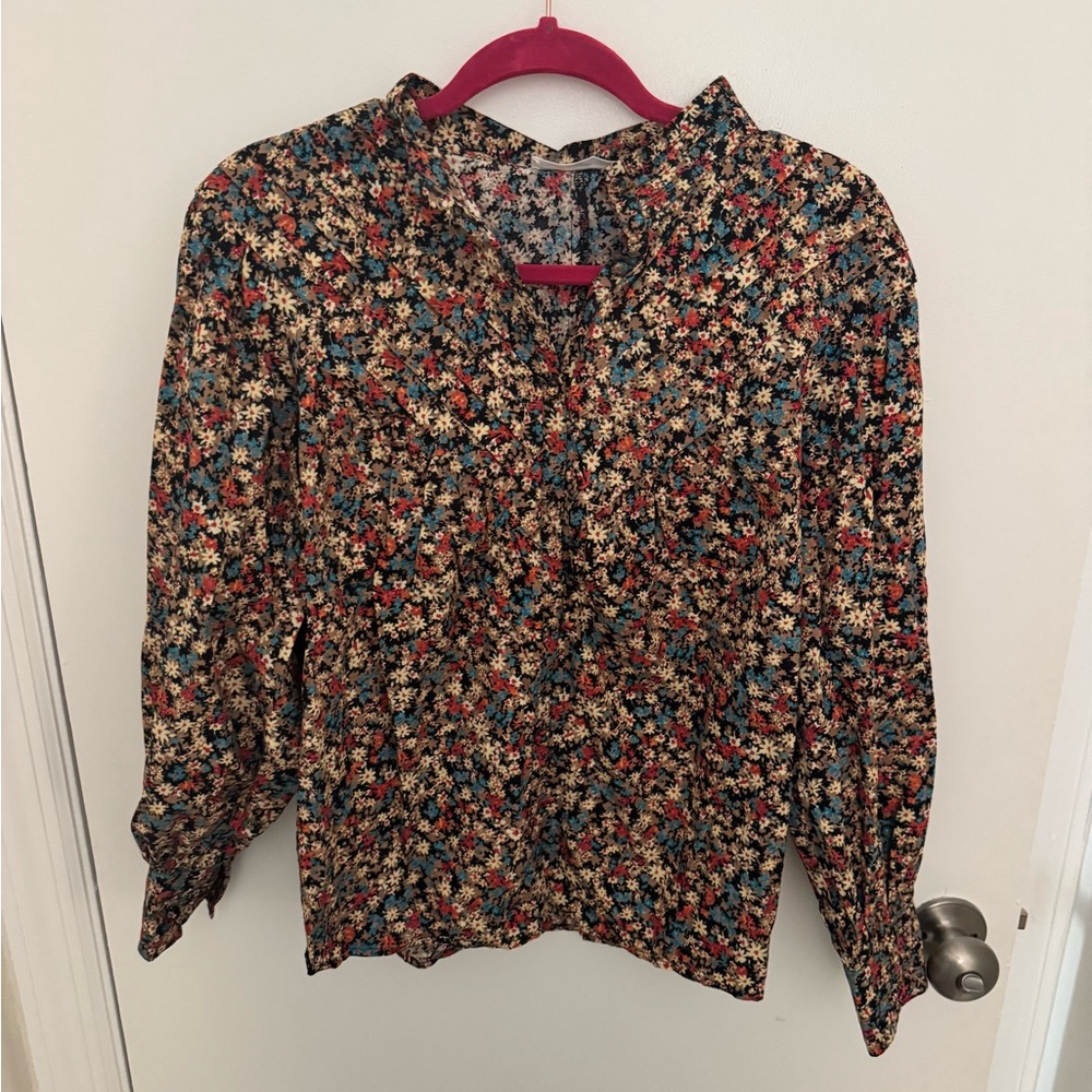 Mango fall blouse S